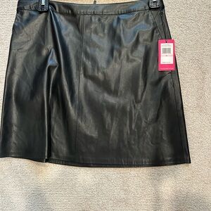 Vince Camuto Sleek Black Mini Skirt